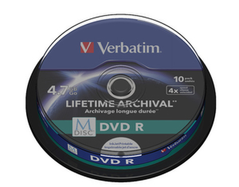 Verbatim M-Disc DVD R 4.7GB 10pc(s)