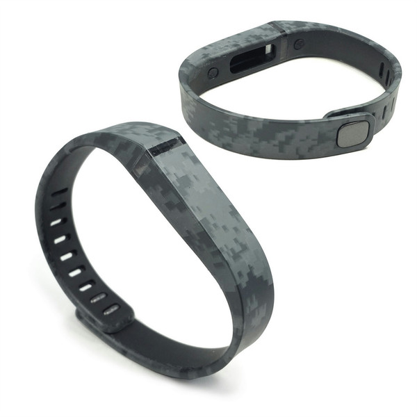 Tuff-Luv K1_35_5055261819972 Черный, Серый Silicone wristband ремешок на запястье