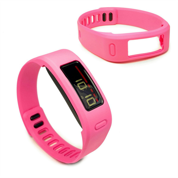 Tuff-Luv K1_38_5055261820008 Pink Silikon-Armband Armband
