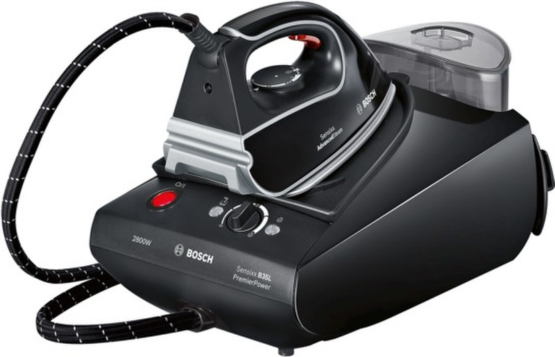 Bosch TDS3561GB 1300W 1.4L Palladium soleplate Black steam ironing station