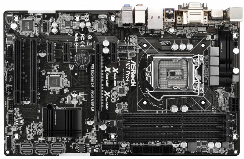 Asrock H87 Pro4 Intel H87 Socket H3 (LGA 1150) ATX материнская плата