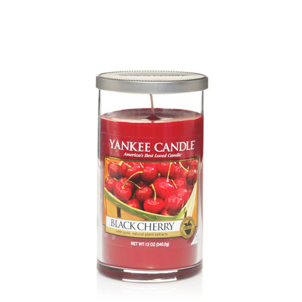 Yankee Candle 1221179e Круглый Вишневый Красный 1шт восковая свеча