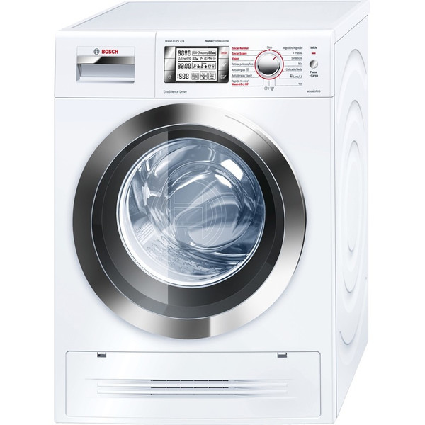 Bosch WVH30547EP freestanding Front-load A Stainless steel,White washer dryer