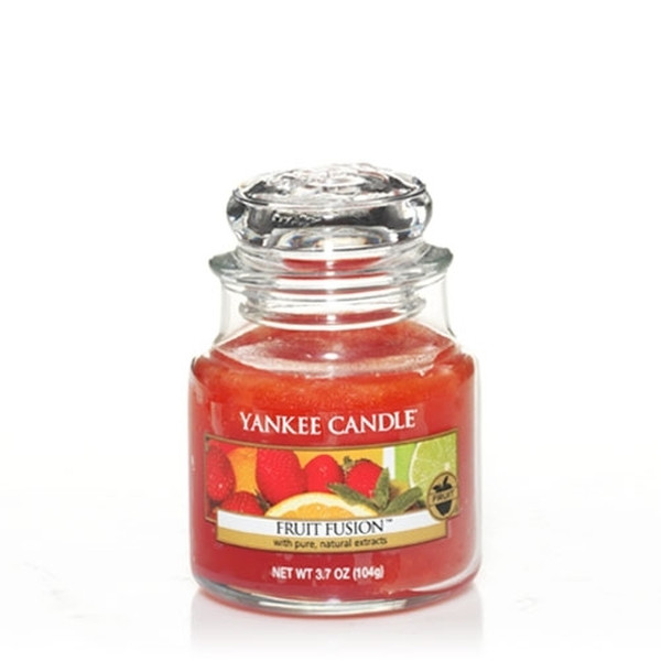 Yankee Candle 1230714 Круглый Лемон, Оранжевый Красный 1шт восковая свеча