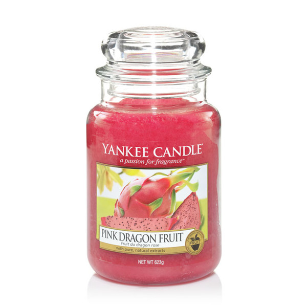 Yankee Candle 1230723E Круглый Pitaya Розовый 1шт восковая свеча