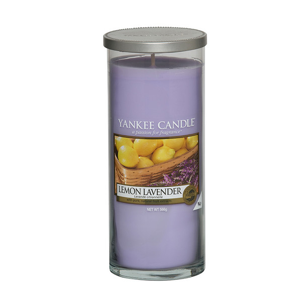 Yankee Candle 1269270E Круглый Лаванда, Лемон Фиолетовый 1шт восковая свеча