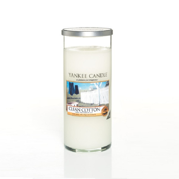 Yankee Candle 1269272E Rund Blume, Zitrone Weiß 1Stück(e) Wachskerze