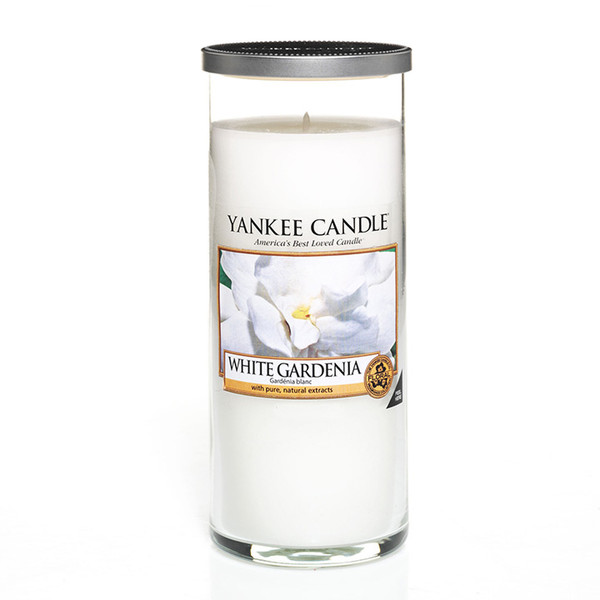 Yankee Candle 1269275E Круглый Гардения Белый 1шт восковая свеча