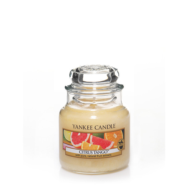 Yankee Candle 1284503E Rund Zitrus Beige 1Stück(e) Wachskerze