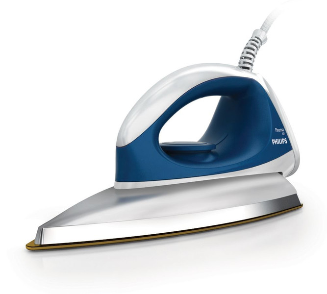 Philips GC103/02 Dry iron Aluminium soleplate 750W Aluminium,Blue,White iron