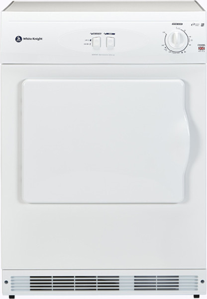 White Knight C44AWL freestanding Front-load 6kg C White tumble dryer