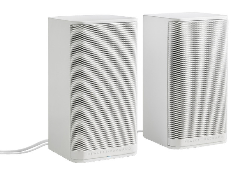 HP 2.0 White S5000 Speaker System 4Вт Белый