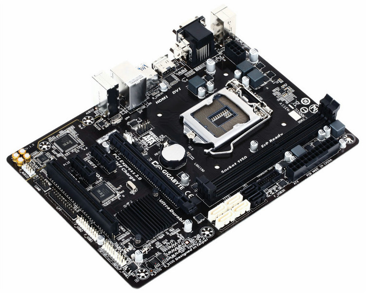 Gigabyte GA-B85M-HD3 R4 Intel B85 Socket H3 (LGA 1150) Микро ATX материнская плата