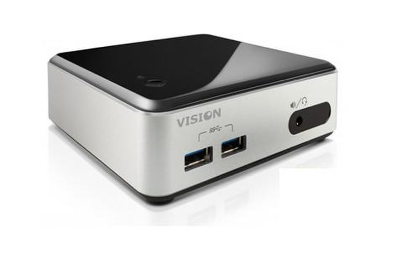Vision VMP i3 4K 32GB 4096 x 2160Pixel Schwarz, Silber Digitaler Mediaplayer