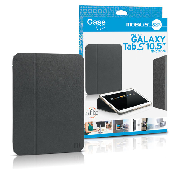 Mobilis Case C2 for Galaxy Tab S 10.5'' 10.5Zoll Blatt Schwarz