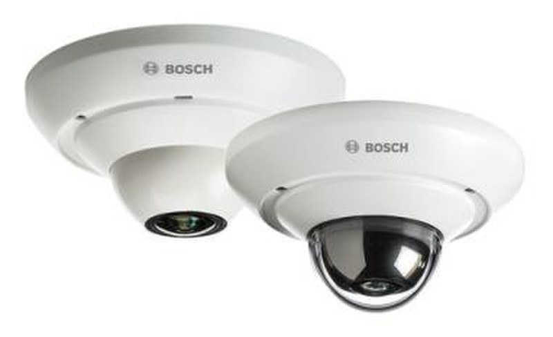 Bosch FLEXIDOME IP panoramic 5000 MP IP security camera Innenraum Kuppel Schwarz, Weiß