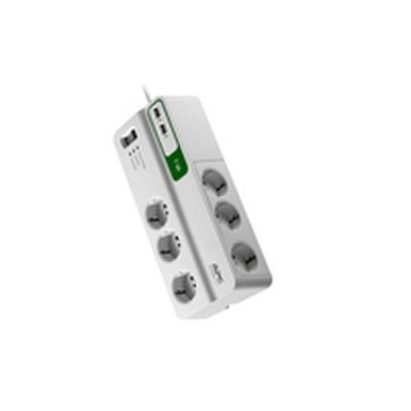 APC PM6U-IT 6AC outlet(s) 230V 2m White surge protector