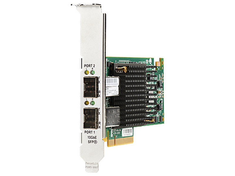 Hewlett Packard Enterprise Ethernet 10Gb 2-port 557SFP+ Внутренний Фибра 10000Мбит/с