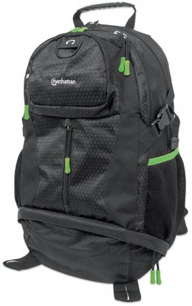 Manhattan Trekpack Пена, Полиэстер, Прорезиненный Черный, Зеленый рюкзак