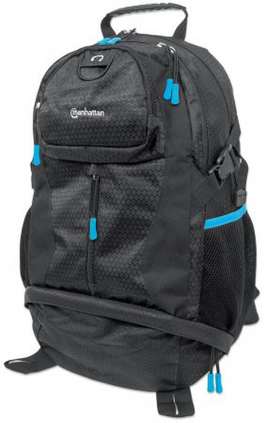 Manhattan Trekpack Пена, Полиэстер, Прорезиненный Черный, Синий рюкзак