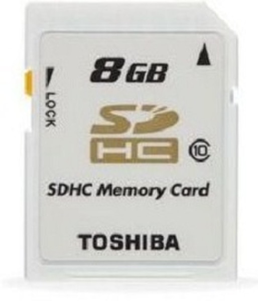 Toshiba SDHC 8GB 8ГБ SDHC Class 10 карта памяти