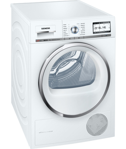 Siemens WT47Y691CH freestanding Front-load 9kg A++ White tumble dryer