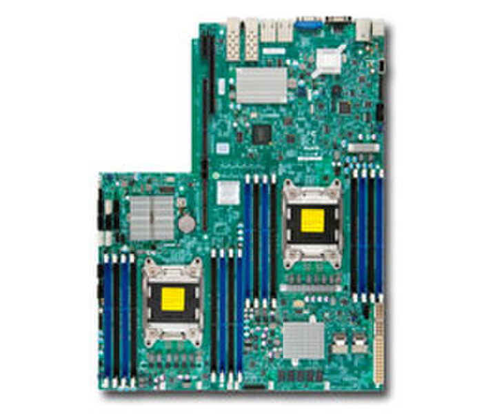 Supermicro X9DRW-7TPF Intel C602 Socket R (LGA 2011) Server-/Workstation-Motherboard