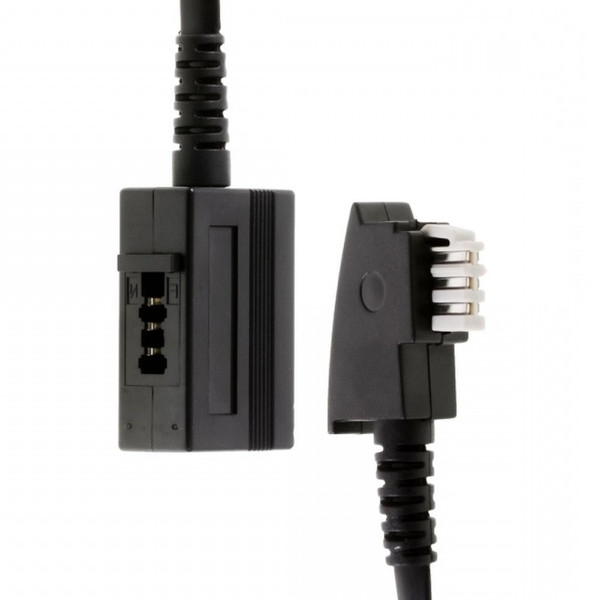Helos 118858 2m HDMI DVI-I Black video cable adapter