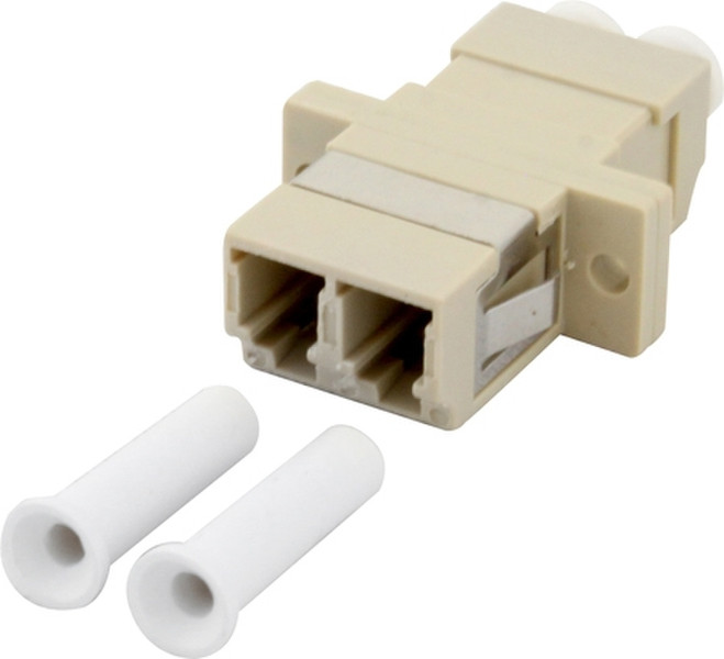 Tecline 90761 LC/LC Beige fiber optic adapter