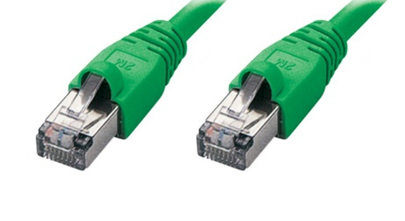 Tecline 71401G 1m Cat6a S/FTP (S-STP) Green networking cable