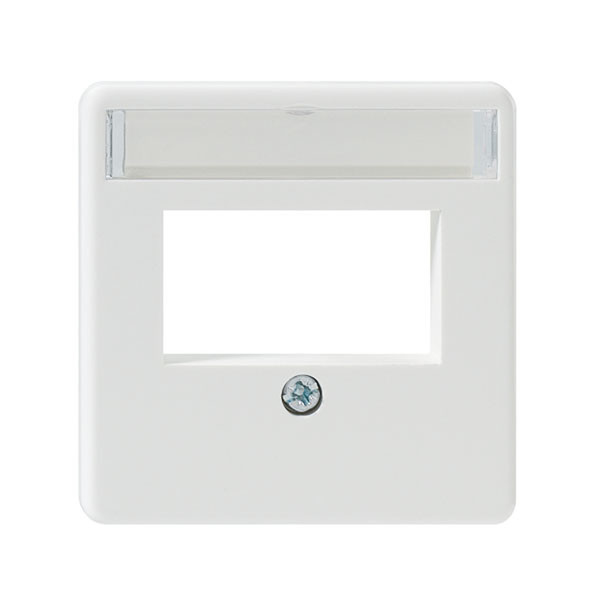 Rutenbeck 13910053 White switch plate/outlet cover