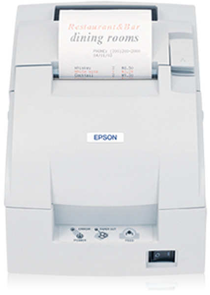 Epson TM-U220D Dot matrix POS printer White