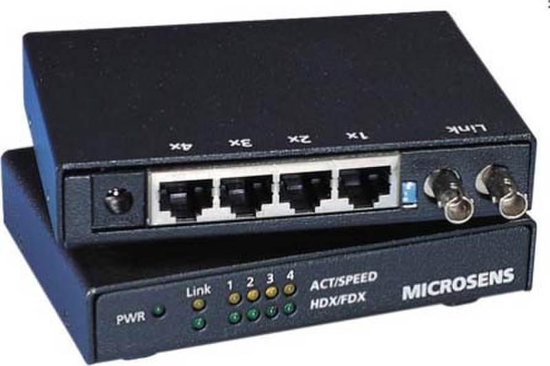 Microsense MS453072 Unmanaged L2 Fast Ethernet (10/100) network switch