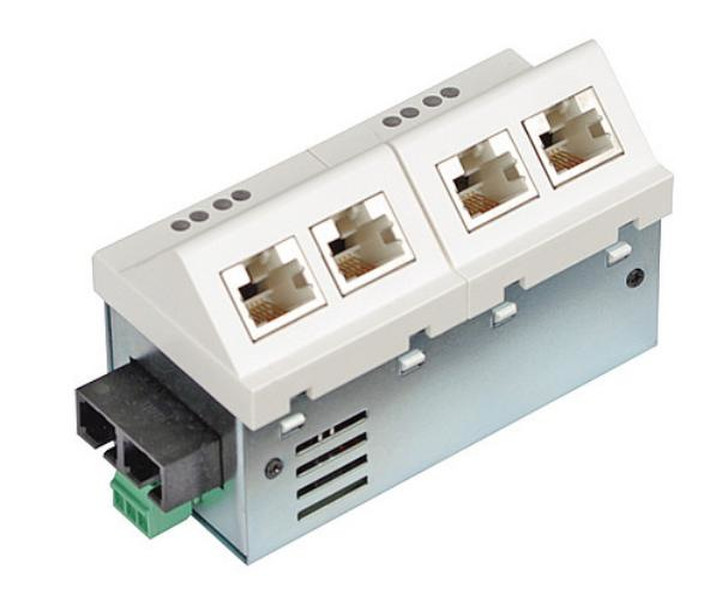 Microsense MS450231M Управляемый L2+ Fast Ethernet (10/100) Белый сетевой коммутатор
