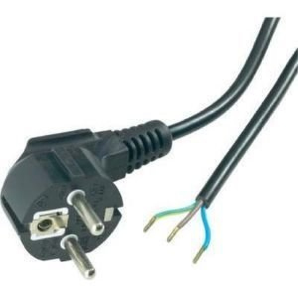 GR-Kabel NC-207 1.8m CEE7/7 Schuko Black power cable