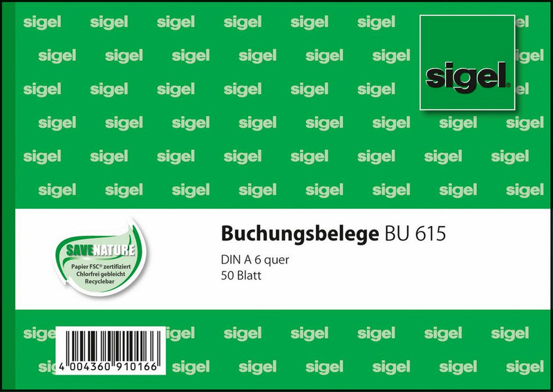 Sigel BU615 business form