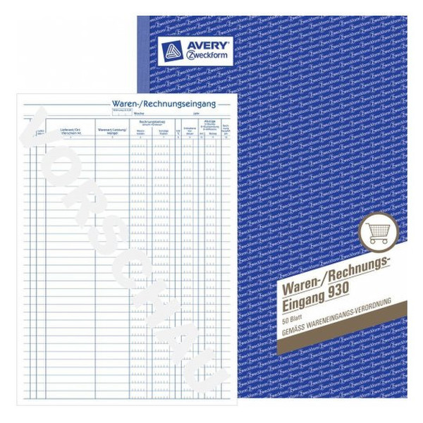 Avery 930 administration book