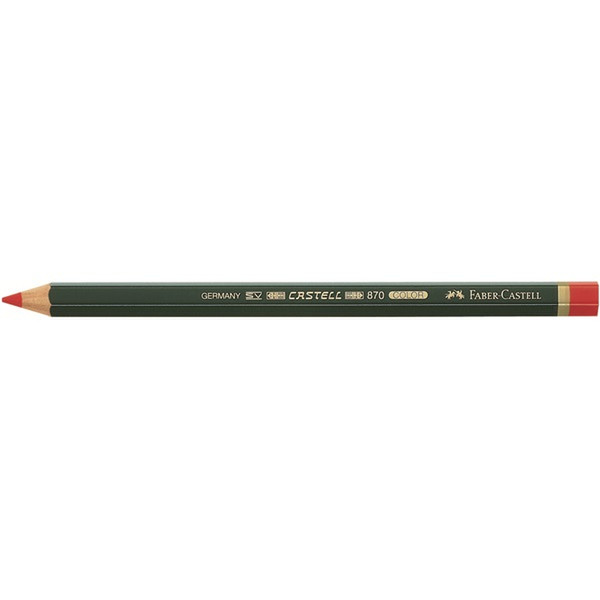 Faber-Castell CASTELL COLOR 870 Красный 1шт цветной карандаш