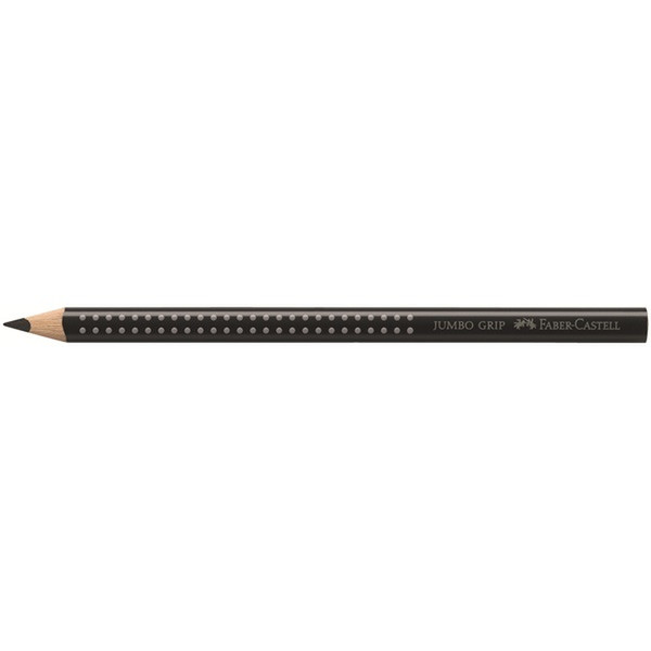 Faber-Castell Jumbo GRIP 110999 Черный 1шт цветной карандаш