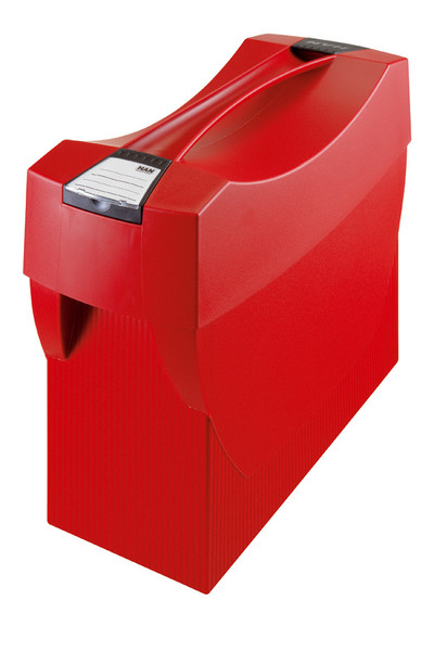 HAN SWING + 20sheets Red Plastic box file