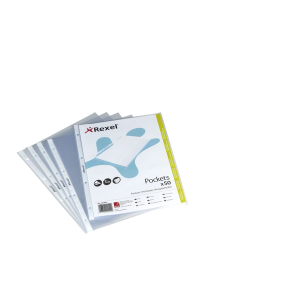 Rexel 224804 210 x 297 mm (A4) Полипропилен (ПП) 50шт файл для документов