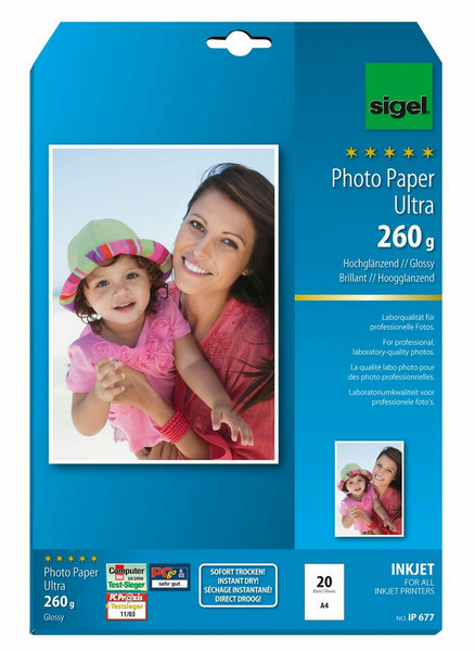 Sigel IP677 photo paper