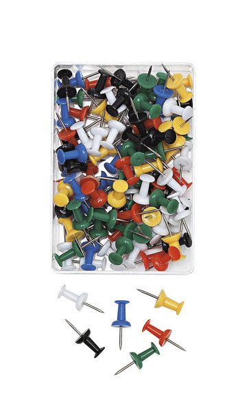 Wedo 54 299 Multicolour 100pc(s) stationery pin/tack