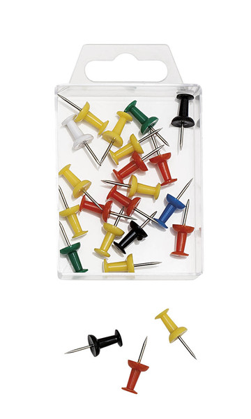 Wedo 54 199 Multicolour 20pc(s) stationery pin/tack