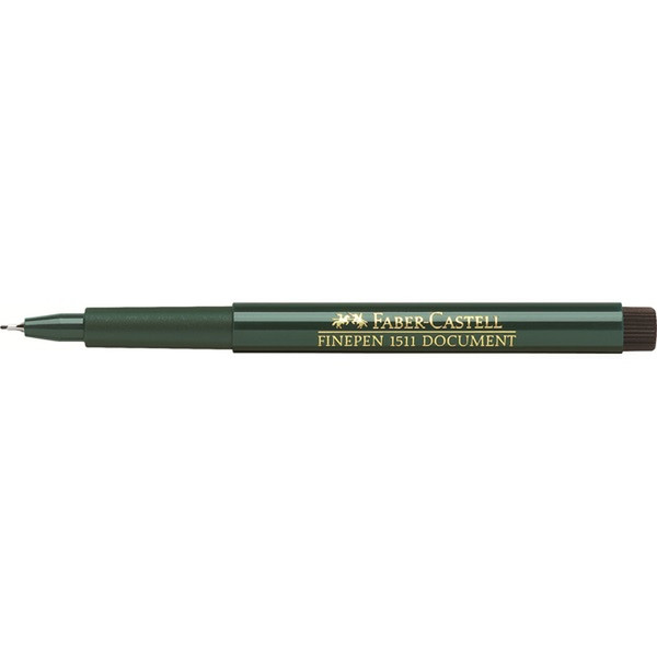 Faber-Castell 151199 Черный 1шт капиллярная ручка