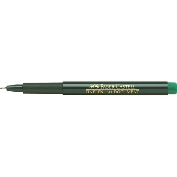 Faber-Castell 151163 Зеленый 1шт капиллярная ручка