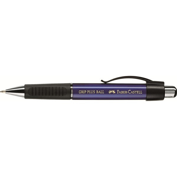 Faber-Castell 140732 Clip-on retractable ballpoint pen Blau 1Stück(e) Kugelschreiber