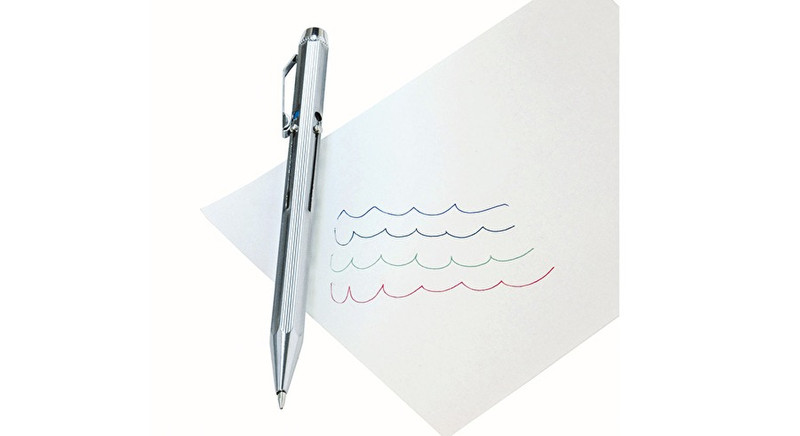 Wedo 256 226 Clip-on retractable ballpoint pen Черный, Синий, Зеленый, Красный 1шт шариковая ручка