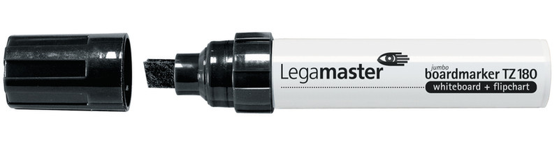 Legamaster JUMBO TZ 180 Chisel tip Black 10pc(s) marker