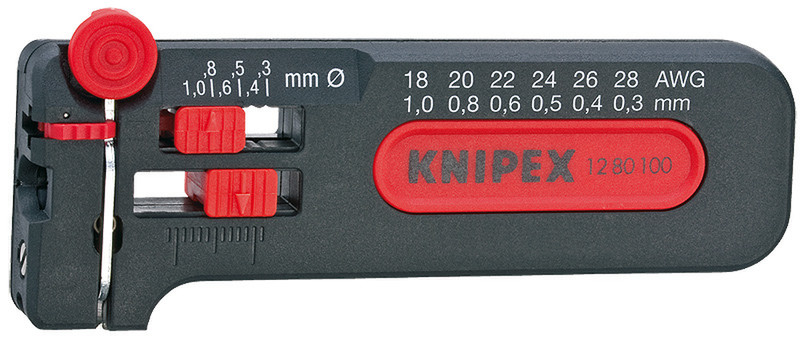 Knipex 12 80 100 SB инструмент для зачистки кабеля